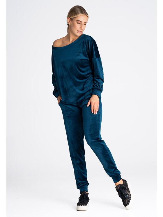 FIGL FIGLFIGL Felpa M968 Blu Regular Fit