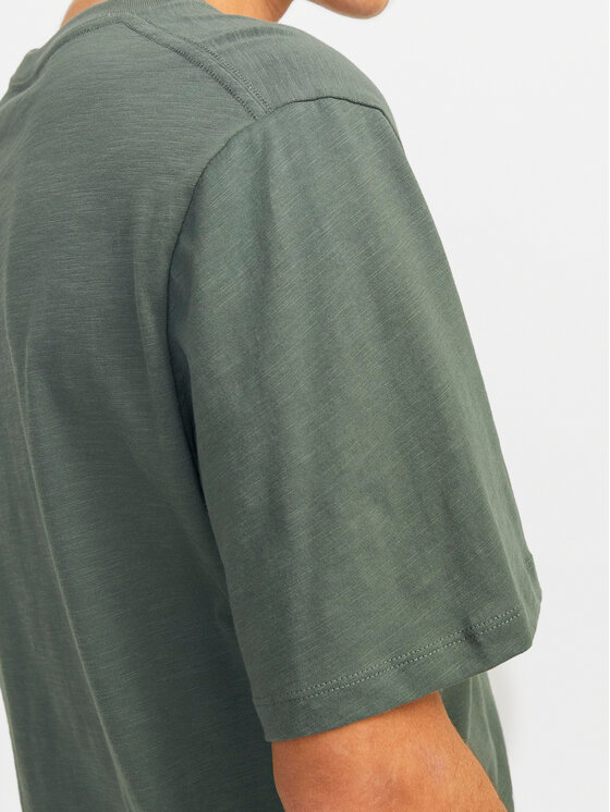 Jack & Jones Jack & Jones T-Shirt Lafayette 12250435 Zielony Standard Fit