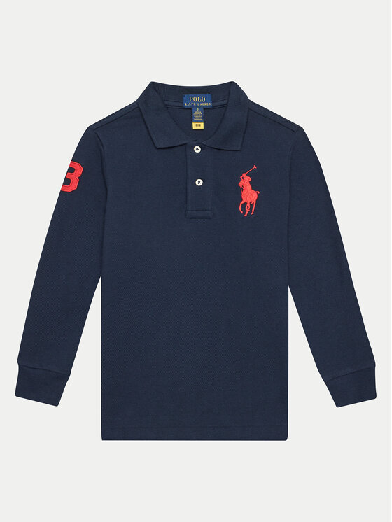 Polo Ralph Lauren Polo Majica 322703636044 Mornarsko Modra Regular Fit