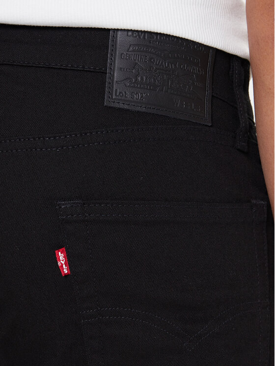 Levi's® Levi's® Džínsy 502™ 29507-0031 Čierna Taper Fit