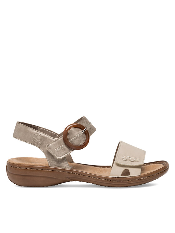 Rieker Rieker Sandalen 608Z3-60 Beige