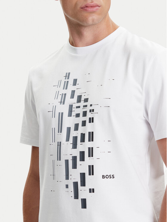 BOSS BOSS Majica GRX Zone 50543808 Bela Regular Fit