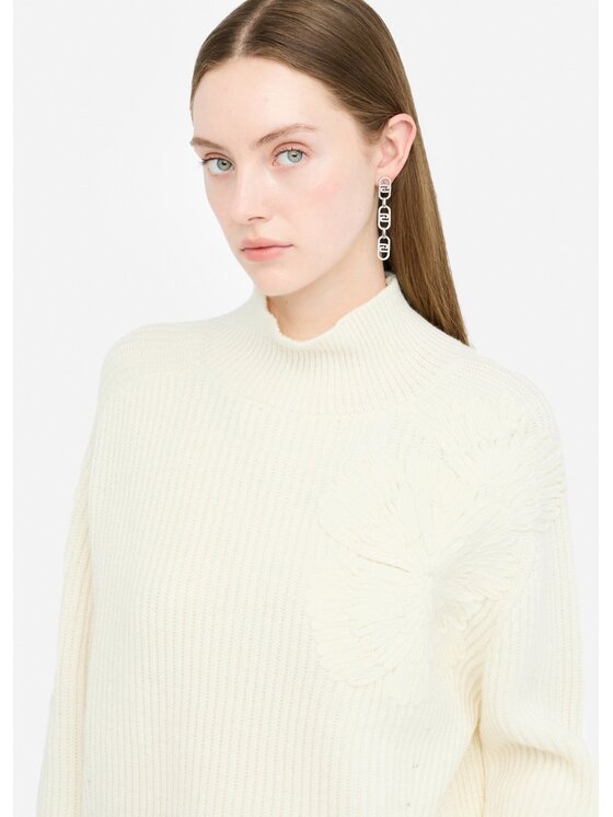 Liu Jo Liu Jo Maglione CF5399MA65NX0256 Bianco Regular Fit