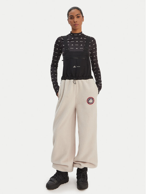 adidas Damskie Ogrodniczki, rozmiar XL, Beżowe, Moon Boot JM1106