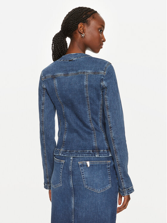 Liu Jo Liu Jo Jeansjacke UF4094 D4448 Dunkelblau Regular Fit