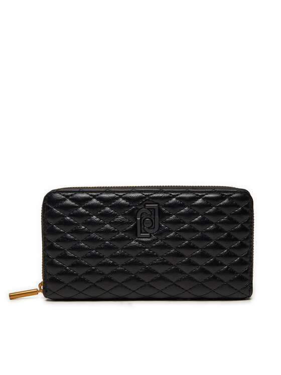 Liu Jo Liu Jo Portofel Mare de Damă Ecs Xl Zip Around AF4184 E0022 Negru