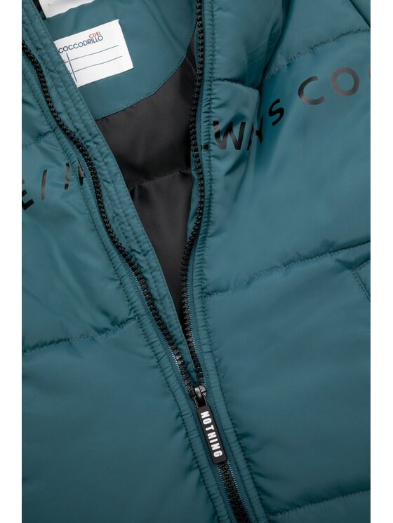 Coccodrillo Coccodrillo Kurtka zimowa ZC2152103OBK-011 Zielony Regular Fit