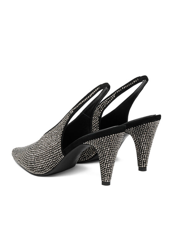 Eva Minge Eva Minge Pantofi pumps EO-LYRA-LT1993-8-1 Negru