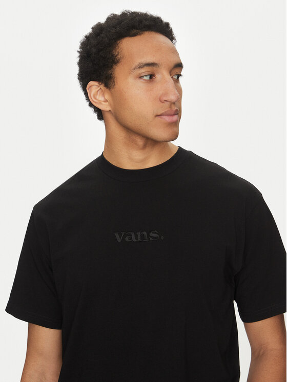 Vans Vans Тишърт Essential VN000HPZ Черен Loose Fit