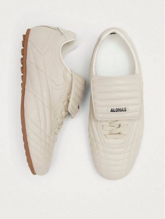 ALOHAS ALOHAS Sneakersy Tb.99 Cream Leather Sneakers Beżowy