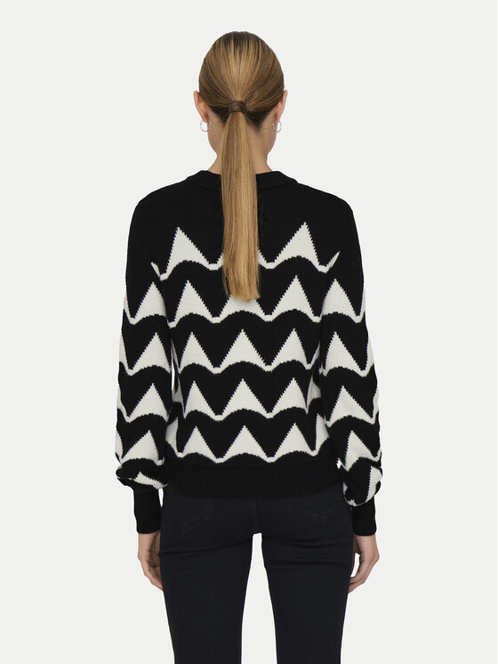 JDY JDY Sweter Tina 15330567 Czarny Regular Fit