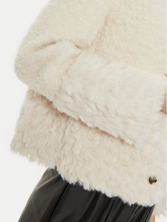 Liu Jo Liu Jo Fellmantel WF4369 E0957 Écru Regular Fit