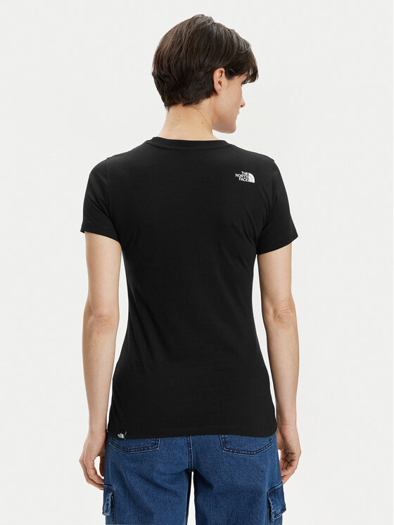 The North Face The North Face Póló Simple Dome NF0A87NH Fekete Regular Fit