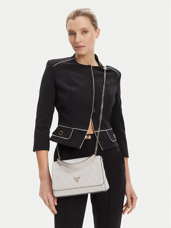 Guess Guess Ročna torba Noelle II HWBG96 72210 Écru