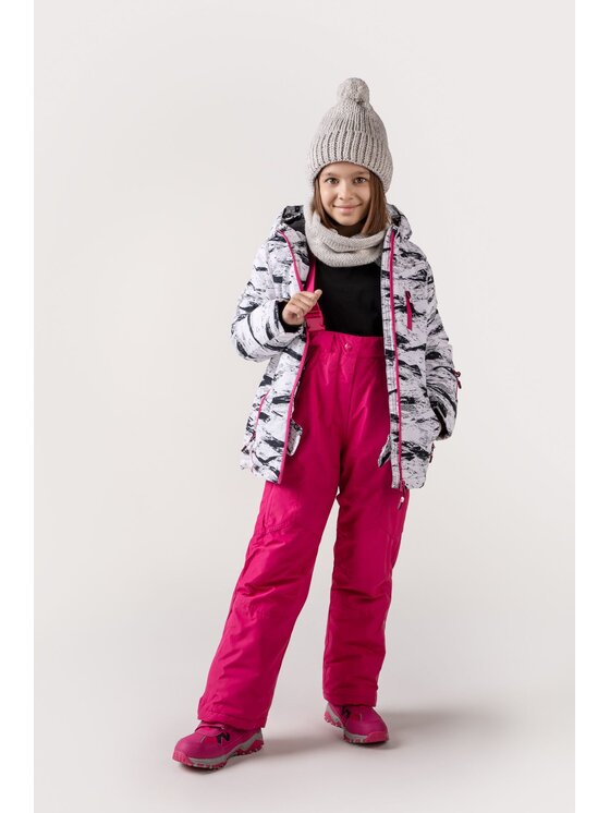Coccodrillo Coccodrillo Spodnie narciarskie ZC2119201SNG-008 Różowy Regular Fit