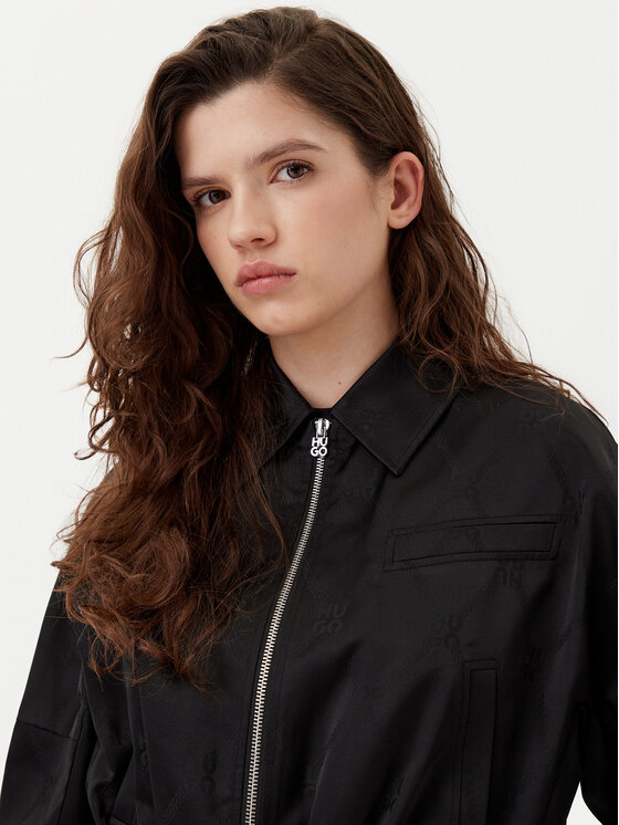 HUGO HUGO Übergangsjacke Aleria-1 50538791 Schwarz Regular Fit