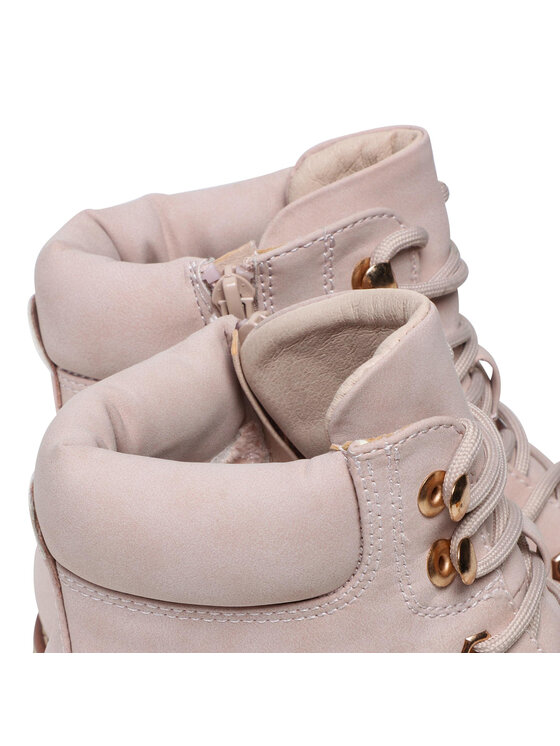Jenny Fairy Jenny Fairy Schnürstiefeletten WS722-28G Rosa