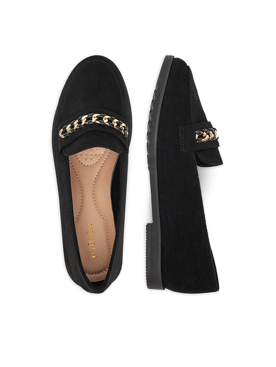 DeeZee DeeZee Loafersy XWH5-5 Černá