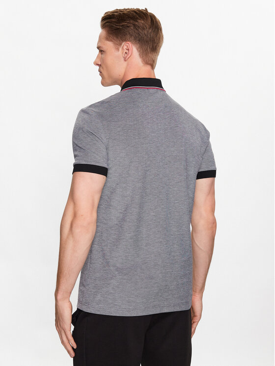 BOSS Boss Поло 50469391 Чорний Slim Fit