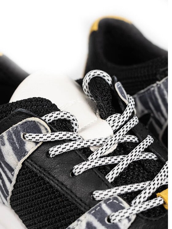 Geox Geox Sneakersy D02GDA01185 Černá
