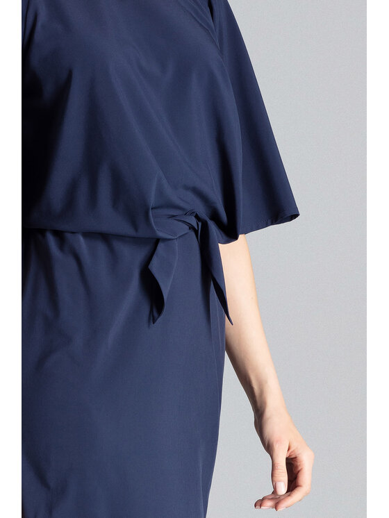 FIGL FIGL Vestito da giorno M656 Blu scuro Regular Fit