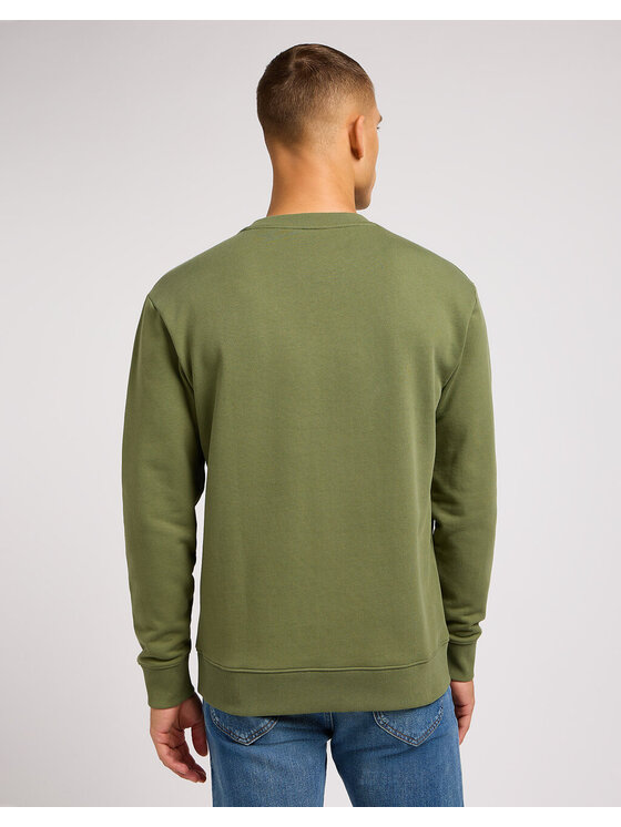Lee Lee Felpa WOBBLY SWS Verde Regular Fit