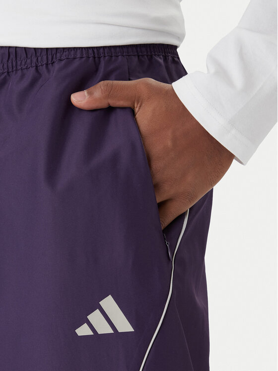 adidas adidas Teplákové kalhoty Stadium JX5610 Fialová Loose Fit
