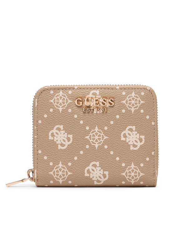 Guess Guess Πορτοφόλι Carrie Logo Slg SWGP98 98137 Μπεζ