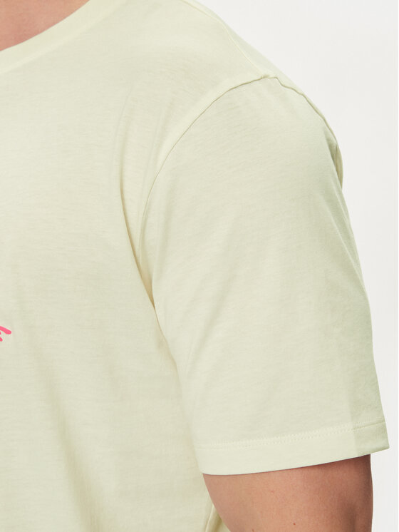 HUGO Hugo T-shirt Decation 50515282 Écru Regular Fit