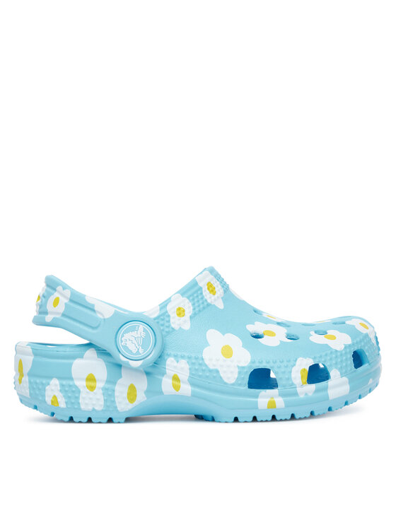 Crocs Crocs Klapki Classic Daisy Clog T 211264 Niebieski