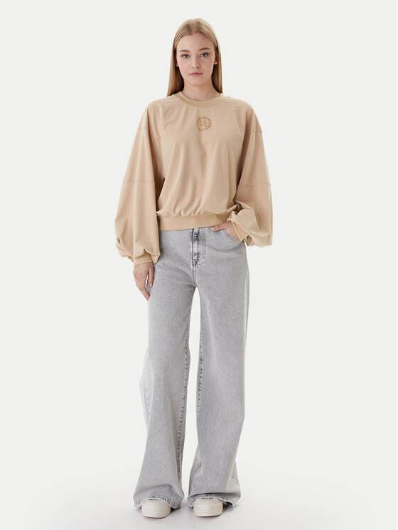 Guess Guess Sweatshirt W6RQ13 KD332 Beige Regular Fit