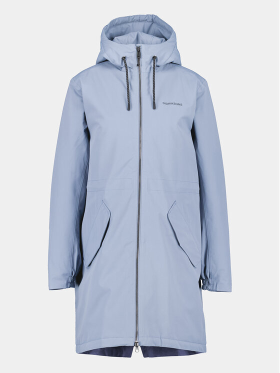 Didriksons Didriksons Parka Marta-Lisa Wns Prk 2 504823 Světle modrá Regular Fit