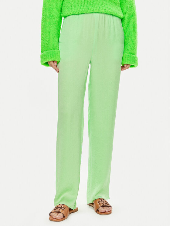 American Vintage American Vintage Штани з тканини Widland WID10DE24 Зелений Straight Leg