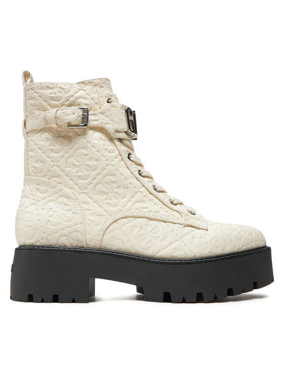 Guess Guess Botine Vaires FLTSOM FAL10 Alb