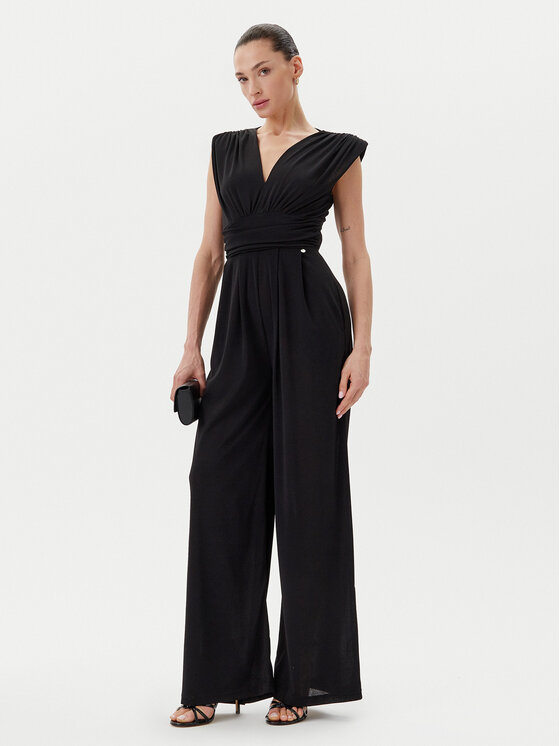 Rinascimento Rinascimento Jumpsuit CFC0123771003 Schwarz Regular Fit
