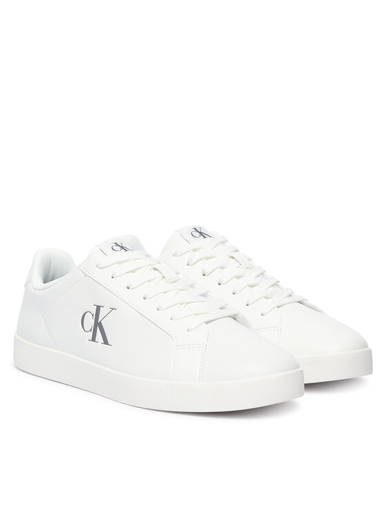 Calvin Klein Calvin Klein Laisvalaikio batai 3 Cupsole Derby Pu Tmb HM0HM02331 Balta