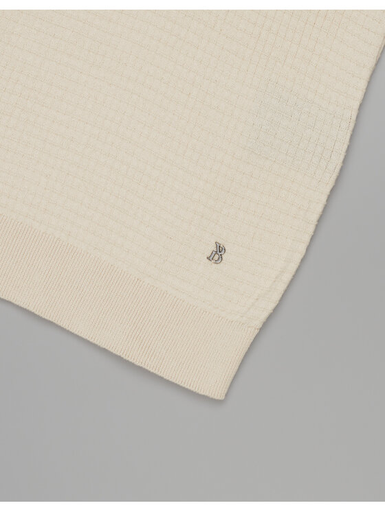 Borgio Borgio Polo sturno Beżowy Classic Fit