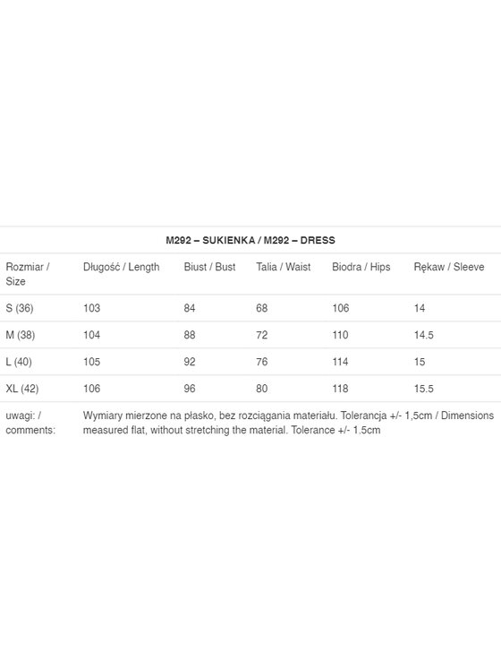 Infinite You Infinite You Sukienka letnia M292 Niebieski