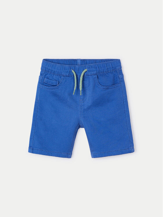 Mayoral Mayoral Pantalon scurți din material 3269 Albastru Regular Fit