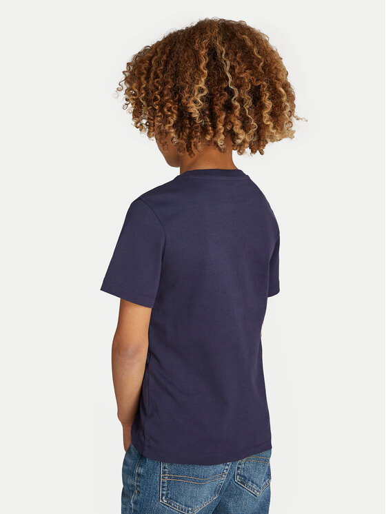 Calvin Klein Jeans Calvin Klein Jeans Tričko IU0IU00683 Tmavomodrá Regular Fit