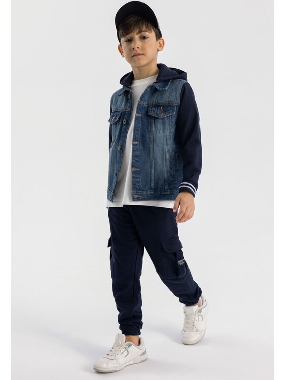 minoti minoti Kurtka zimowa 23jacket43 Granatowy Regular Fit