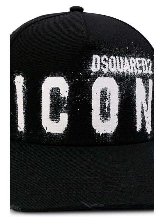 Dsquared2 Dsquared2 Czapka z daszkiem BCM0605 05C00001 1062 Czarny