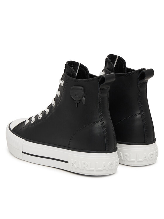 KARL LAGERFELD KARL LAGERFELD Trampki Kampus Max KL60456 Czarny