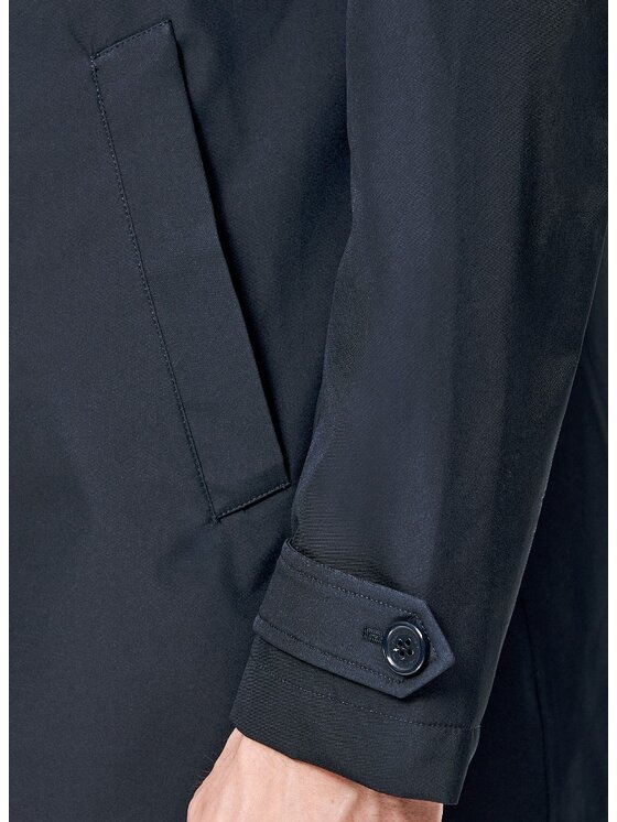 Pako Lorente Pako Lorente Płaszcz przejściowy P26SF-7X-001 Granatowy Classic Fit