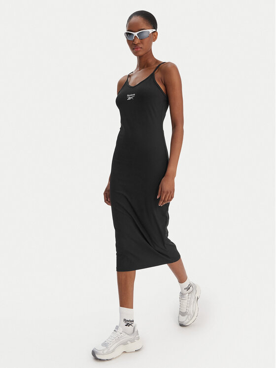 Reebok Reebok Rochie de zi Madaleine RK25515CCW Negru Slim Fit