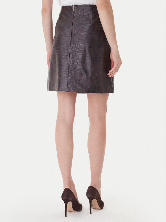 JOOP! JOOP! Suknja od imitacije kože 58 253S58Saron 30048904 Smeđa Regular Fit