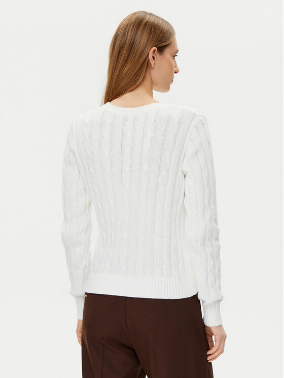 U.S. Polo Assn. U.S. Polo Assn. Pullover WUP0398 Weiß Regular Fit