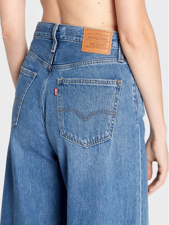 Levi's® Levi's® Džínsy Xl Flood A4020-0003 Modrá Loose Fit