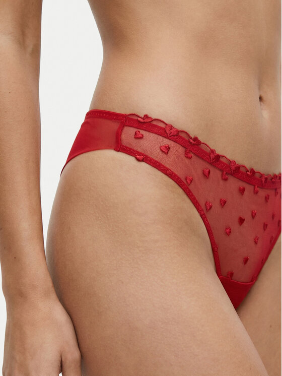 Guess Guess Klasične spodnje hlačke O6RE05 KC600 Rdeča