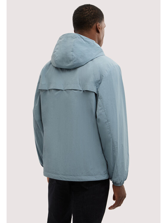 Trussardi Trussardi Płaszcz zimowy R006M000024N024 Turkusowy Over Fit